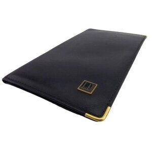 Dunhill Bill Compartment Black gold Women Authentic secondhand